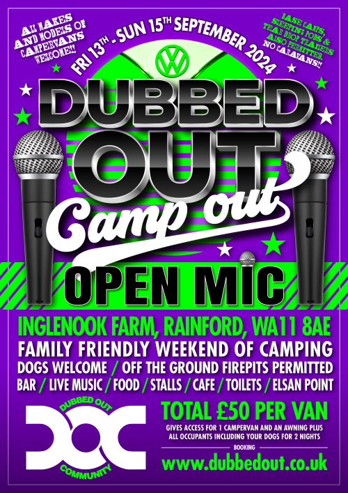 Dubbed Out Camp Out Sept 24